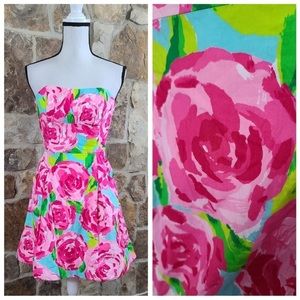 LILLY Pulitzer 2 Hotty Pink First Impression Blossom Dress